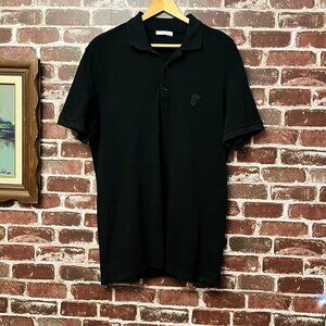 Versace Collection Black Polo Shirt